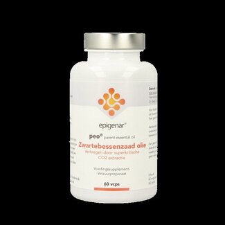 Epigenar Epigenar Zwarte bessenzaadolie (parent oil)  60 Vegetarische capsules