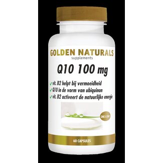 Golden Naturals Golden Naturals Q10 100mg 60 Vegetarische capsules