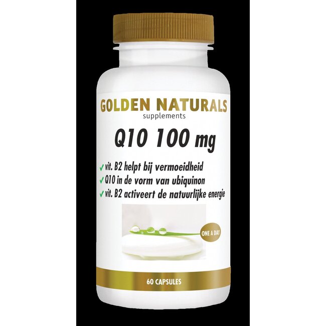 Golden Naturals Q10 100mg 60 Vegetarische capsules