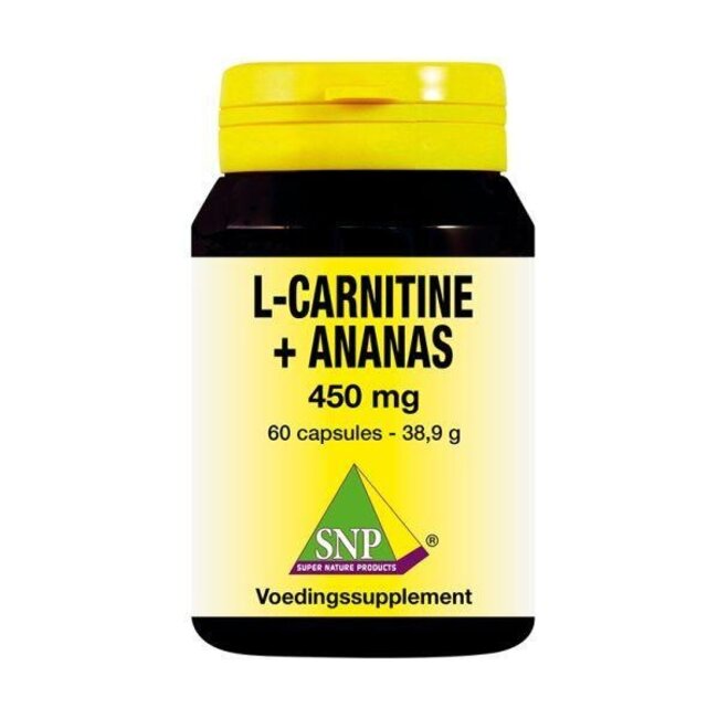 SNP L-Carnitine ananas 450mg 60 Capsules