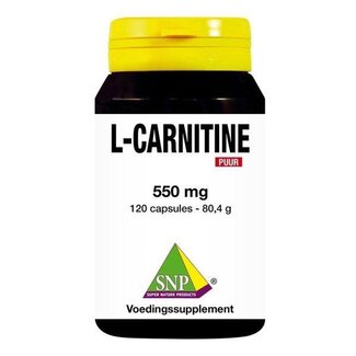 SNP SNP L-Carnitine 550mg puur 120 Capsules