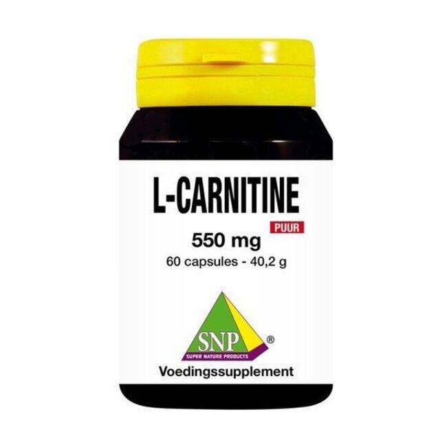 SNP L-Carnitine 550mg puur 60 Capsules