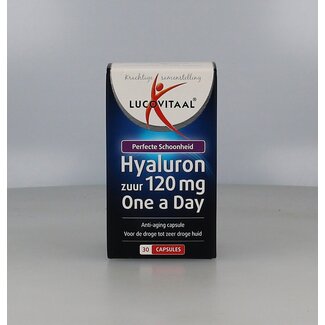 Lucovitaal Lucovitaal Hyaluronzuur droge huid 30 Capsules