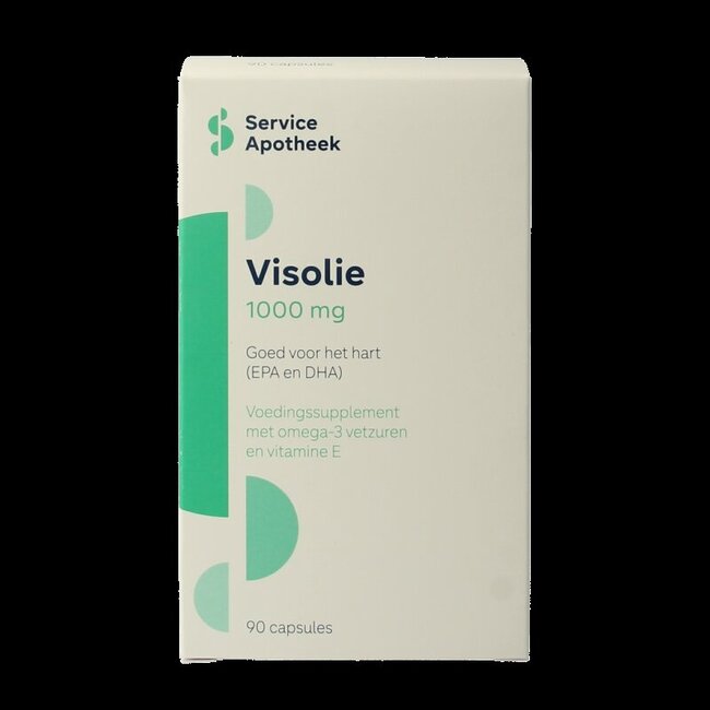 Service Apotheek Visolie omega 3 1000mg 90 Capsules