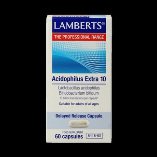 Lamberts Lamberts Acidophilus Extra 10 60 Vegetarische capsules