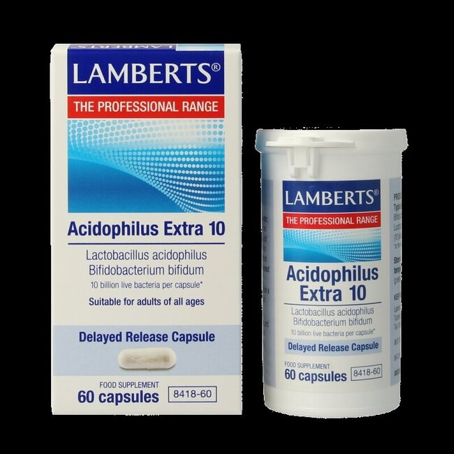 Lamberts Acidophilus Extra 10 60 Vegetarische capsules