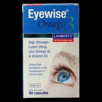 Lamberts Lamberts Eyewise met omega 3 60 Capsules