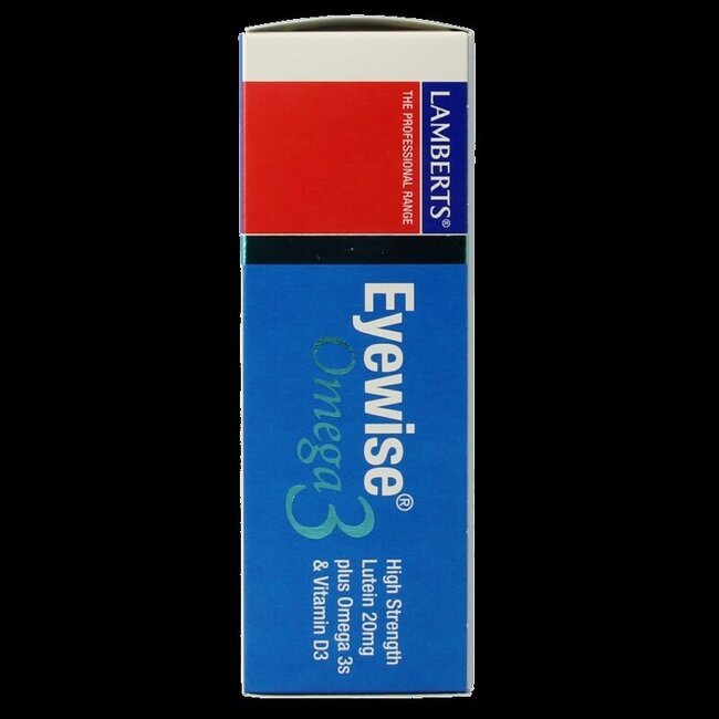 Lamberts Eyewise avec Oméga 3 60 Capsules