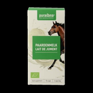 Purasana Purasana Lait de jument bio 90 gélules végétales