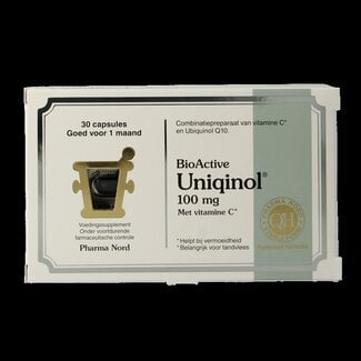 Pharma Nord Pharma Nord Bio active uniquinol Q10 100 mg 30 Capsules