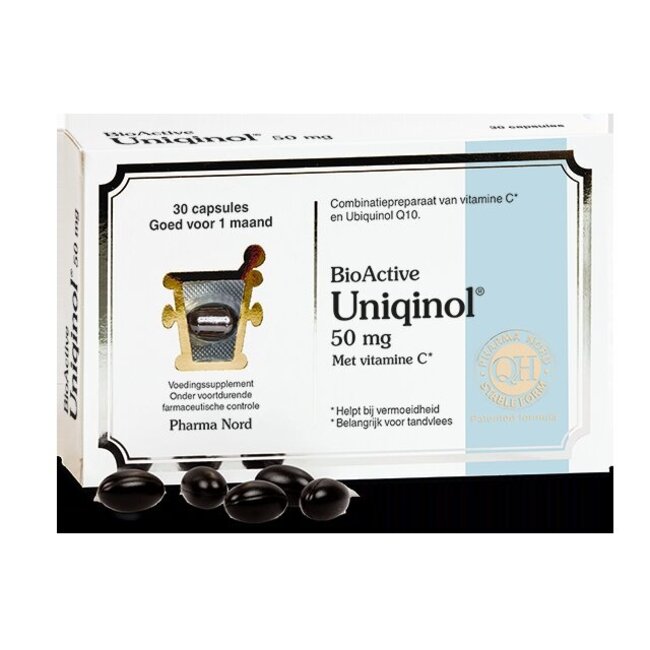 Pharma Nord Bio active uniquinol q10 50mg 30 Capsules