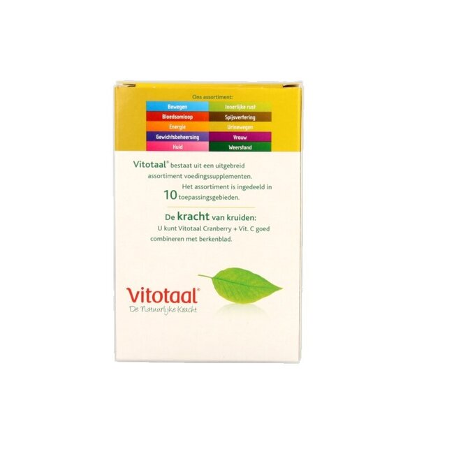 Vitotaal Cranberry + C 45 Gélules