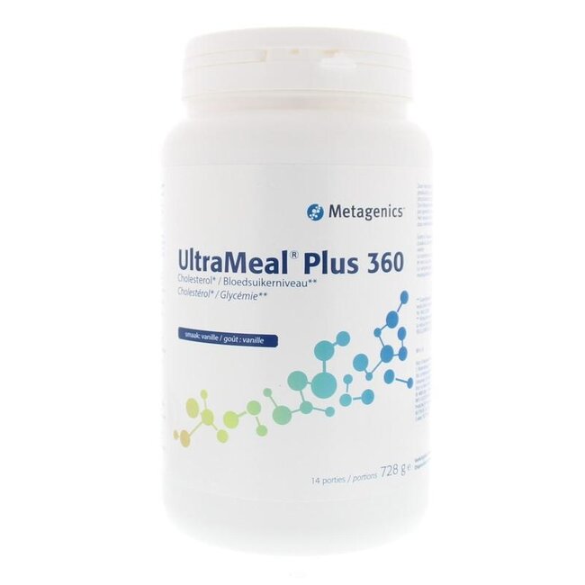 Metagenics Ultra meal plus 360 vanille 728 Gram