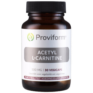 Proviform Proviform Acetyl-L-Carnitine 500mg 30 Vegetarische capsules