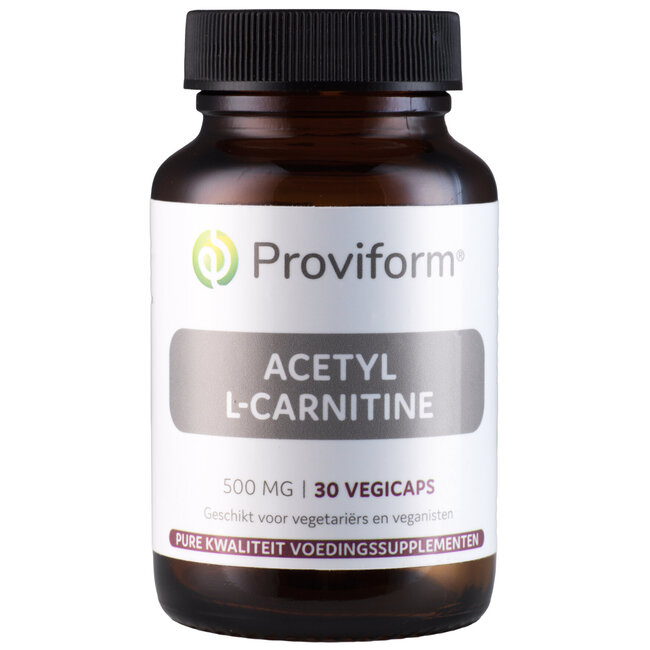 Proviform Acetyl-L-Carnitine 500mg 30 Vegetarische capsules