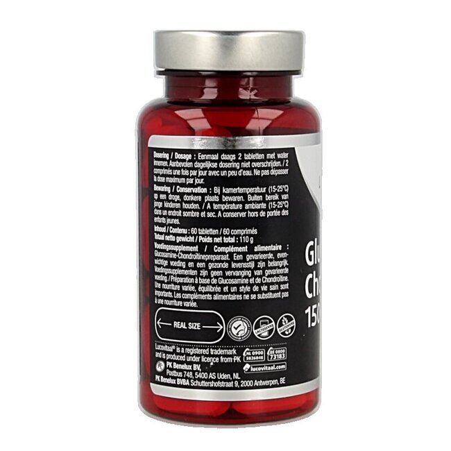 Lucovitaal Glucosamine chondroïtine 60 comprimés