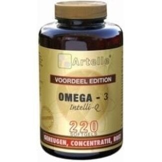 Artelle Artelle Omega 3 1000mg 220 Capsules