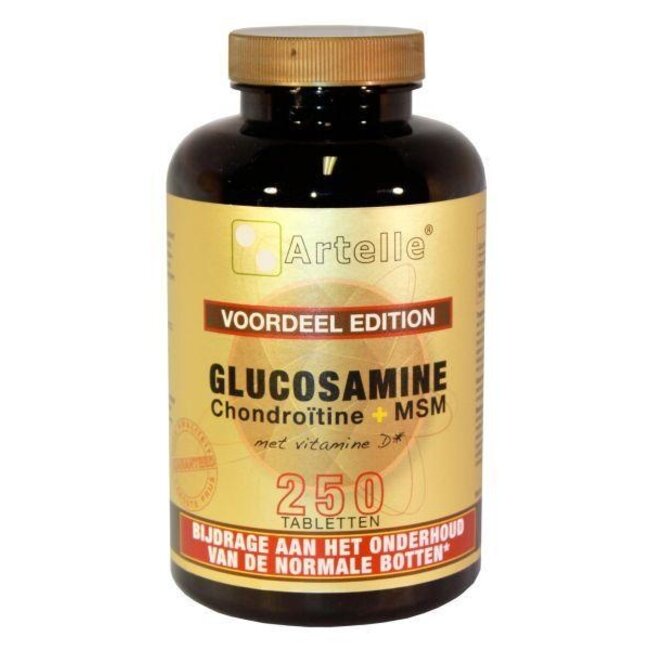 Artelle Glucosamine chondroitine msm 250 Tabletten