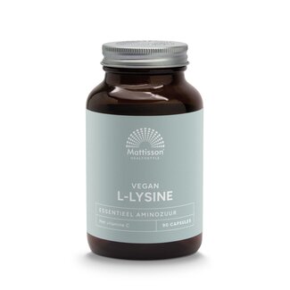 Mattisson Mattisson L-Lysine+ met vitamine C 90 Vegetarische capsules