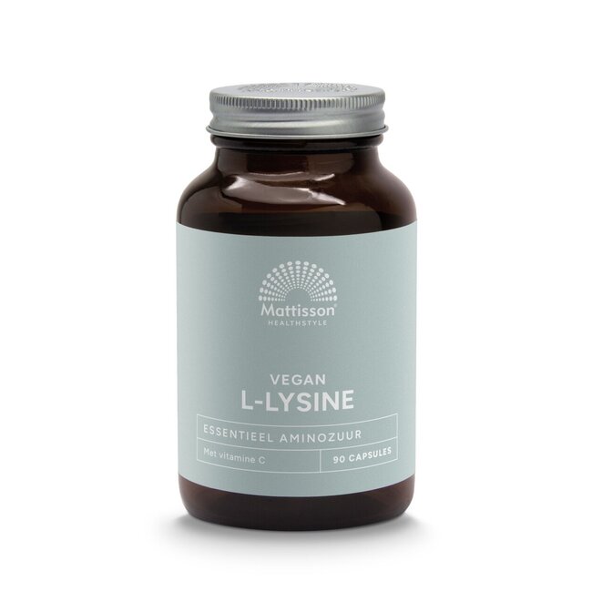 Mattisson L-Lysine+ met vitamine C 90 Vegetarische capsules