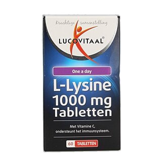 Lucovitaal Lucovitaal L-Lysine 1000mg 60 Tabletten