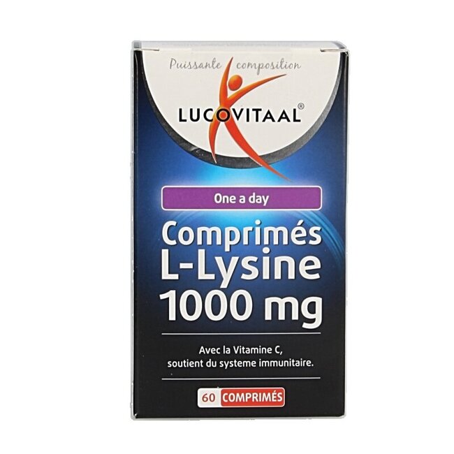 Lucovitaal L-Lysine 1000mg 60 Tabletten