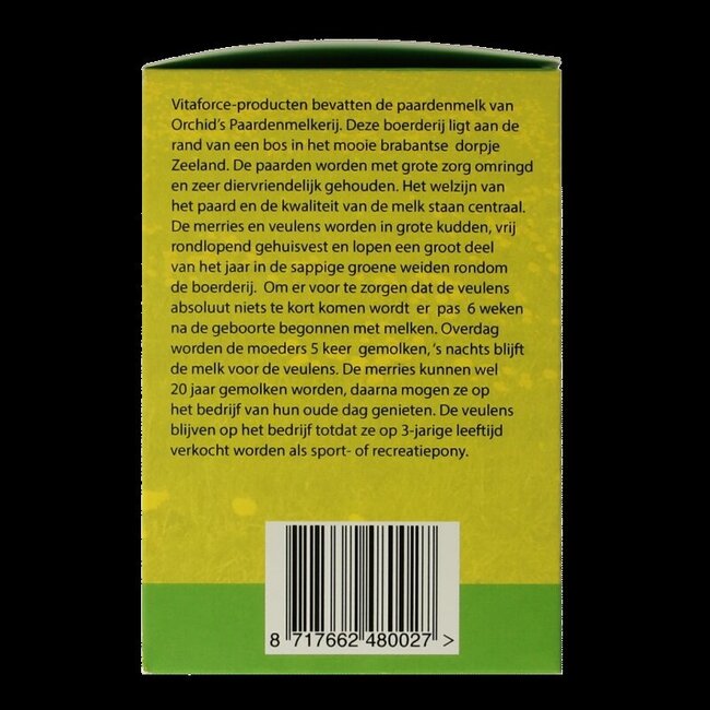 Capsules de lait de jument Vitaforce 120 Capsules