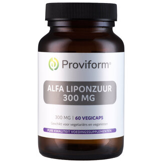 Proviform Proviform Alfa liponzuur 300 mg 60 Vegetarische capsules