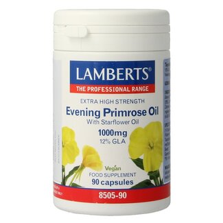Lamberts Lamberts Teunisbloem met borageolie 1000mg 90 Capsules