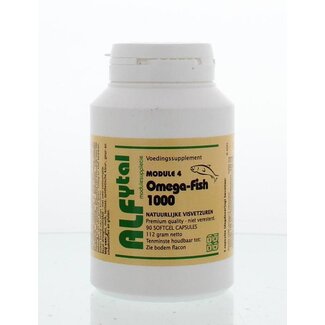 Alfytal Alfytal Omega-fish 1000 puur, onverersterd 90 Softgels