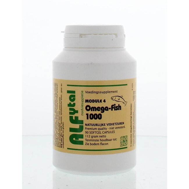 Alfytal Omega-fish 1000 puur, onverersterd 90 Softgels