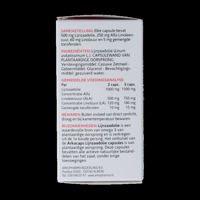 Arkocaps Lijnzaadolie 45 Capsules