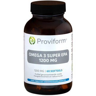 Proviform Proviform Omega 3 super EPA 1200 mg 60 Softgels