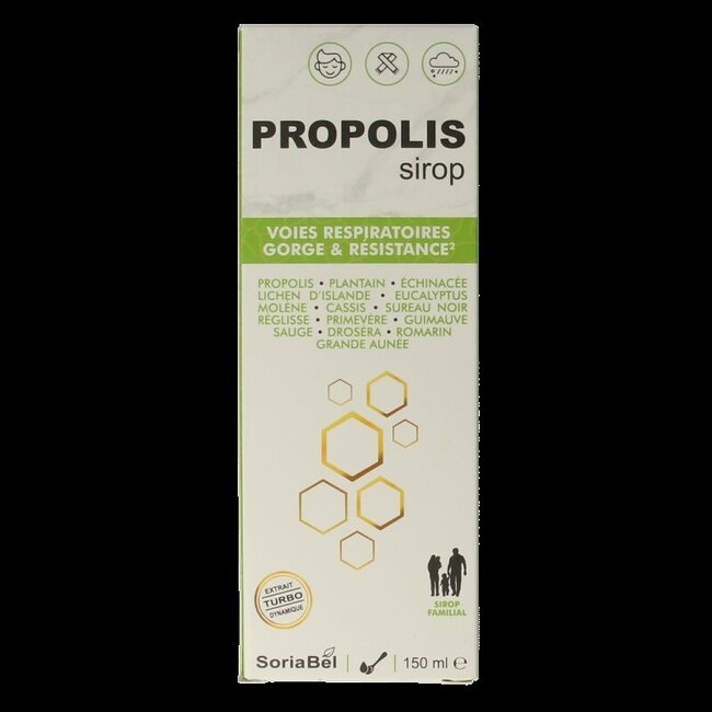 SoriaBel Propolis siroop 150 Milliliter