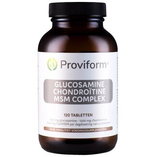 Proviform Proviform Glucosamine chondroitine complex MSM 120 Tabletten