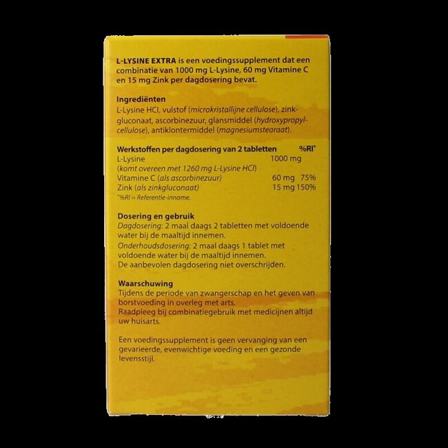 Bloem L-Lysine extra 60 Tabletten