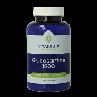 Vitakruid Vitakruid Glucosamine sulfaat 2 KCI 1200mg 120 Tabletten