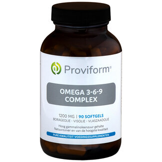 Proviform Proviform Omega 3-6-9 complex 1200 mg 90 Softgels