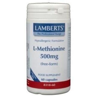 Lamberts Lamberts L-Methionine 500mg 60 Vegetarische capsules