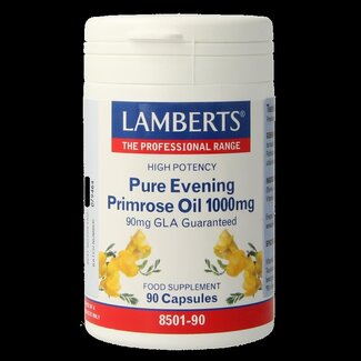 Lamberts Lamberts Huile d'Onagre 1000mg (onagre pure) 90 Capsules