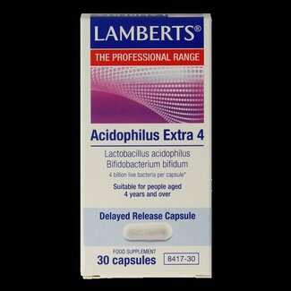 Lamberts Lamberts Acidophilus Extra 4 30 Capsules
