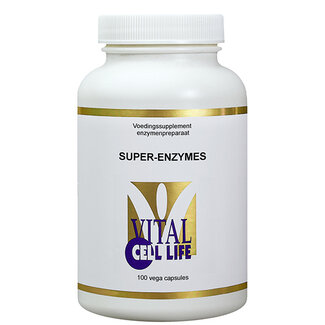 Vital Cell Life Vital Cell Life Super enzymes 100 Vegetarische capsules
