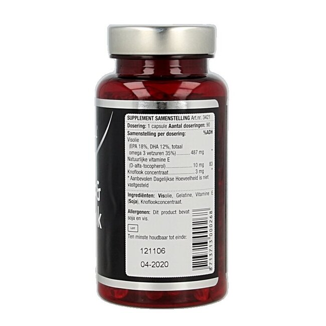 Lucovitaal Huile de poisson & ail 90 Capsules