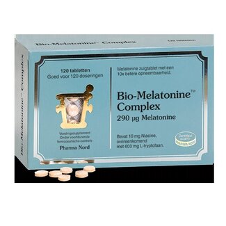 Pharma Nord Pharma Nord Bio melatonine complex 290mcg 120 Zuigtabletten