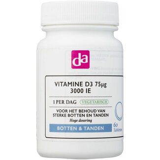 DA DA Vitamine D3 75mcg 60 Tabletten