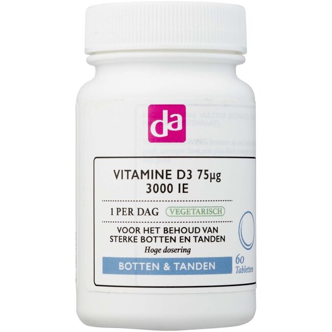 DA Vitamine D3 75mcg 60 Tabletten