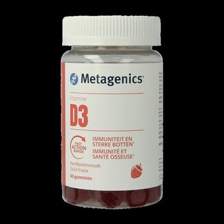 Metagenics Metagenics Vitamine D 1000IU 60 Gummies