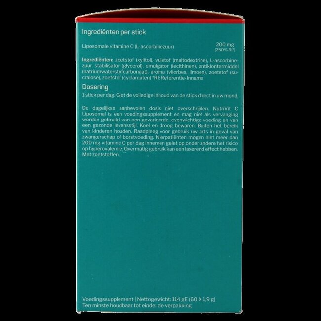 Nutrisan Nutrivit C liposomal 60 sticks