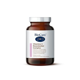 BioCare BioCare Vitamine C rozenbottel complex 150 Gram