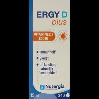 Nutergia Nutergia Ergy d plus 15 Milliliter